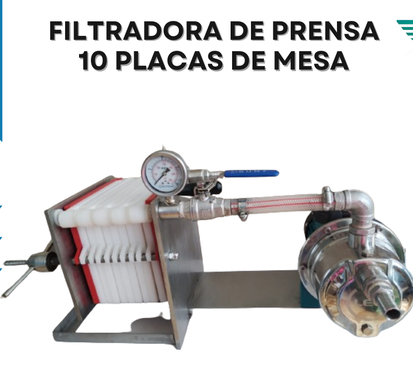 filtro prensa 10 placas