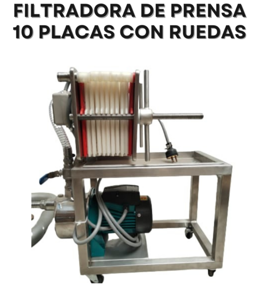 filtro prensa 10 placas